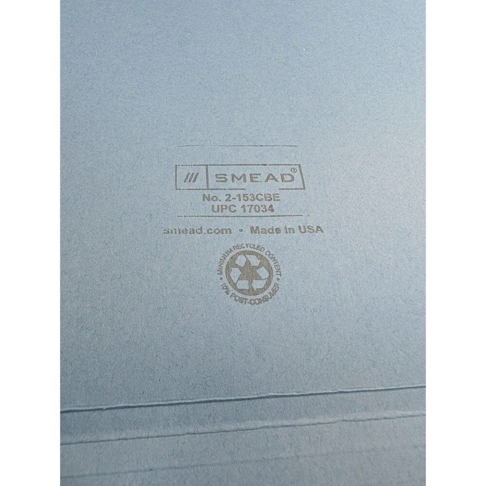 Smead Smd-17034 Colored File Folder - Legal 8.5